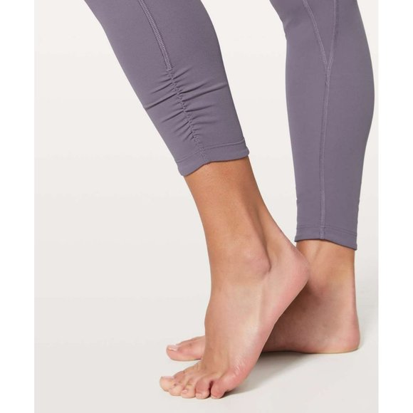 Lululemon Awakening Leggings Taryn Toomey Collection Grey - Picture 3 of 4